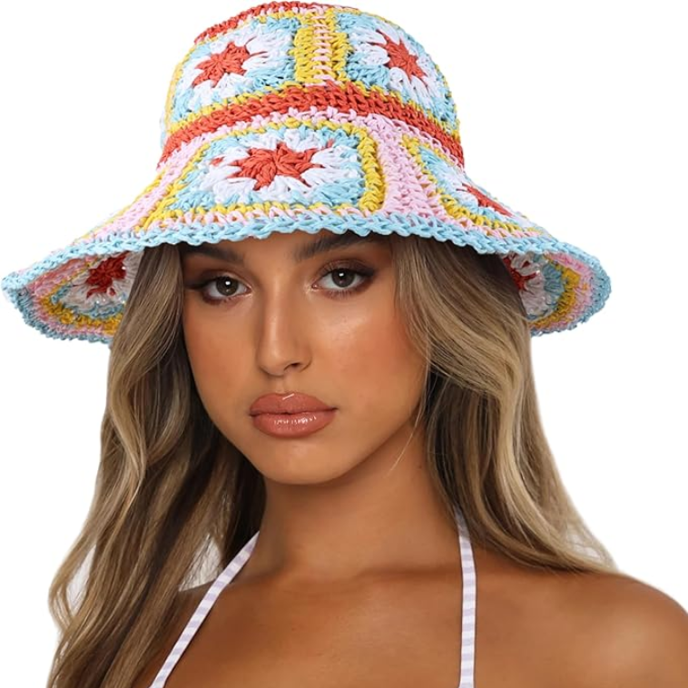 Solivana – Sunset patchwork – Crochet sun hat-10174849909063-Ivory Ombre