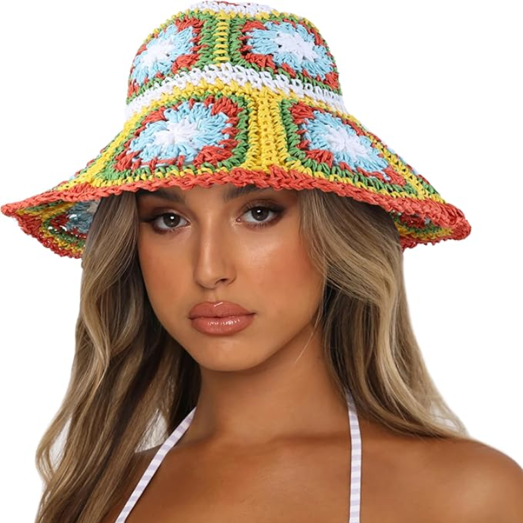Solivana – Sunset patchwork – Crochet sun hat-10174849909063-Ivory Ombre