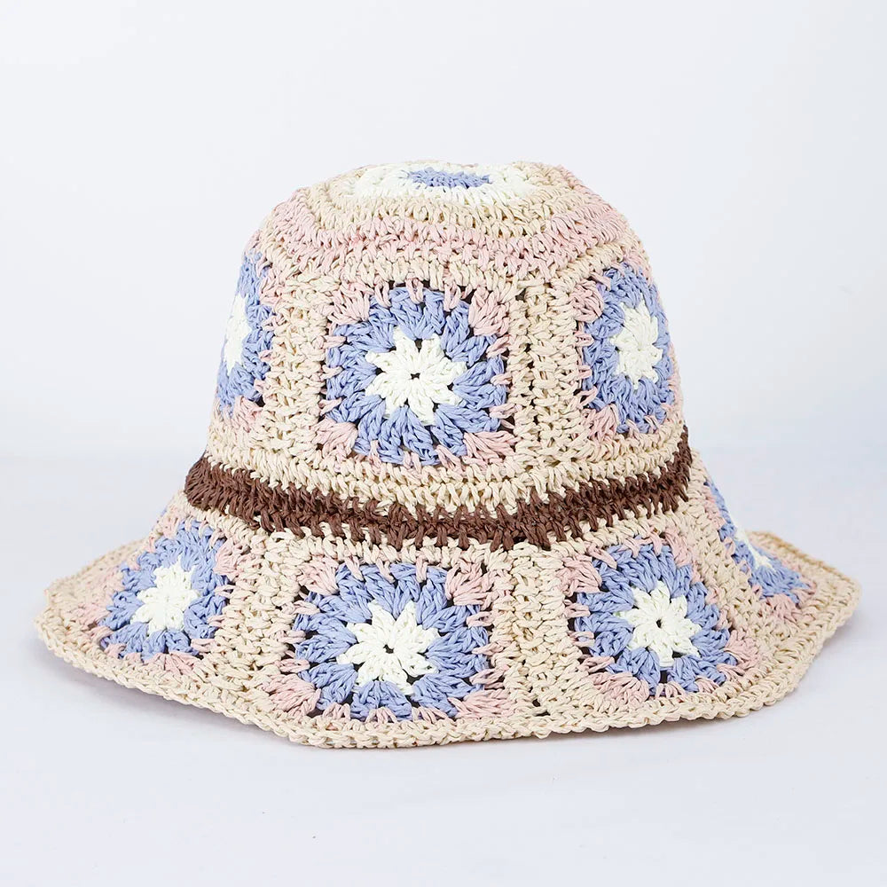 Solivana – Sunset patchwork – Crochet sun hat-10174849909063-Ivory Ombre