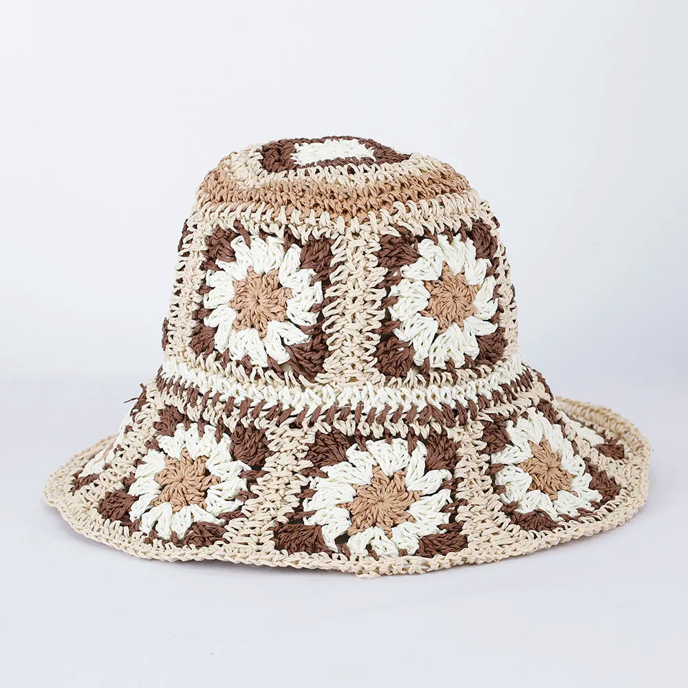 Solivana – Sunset patchwork – Crochet sun hat-10174849909063-Ivory Ombre