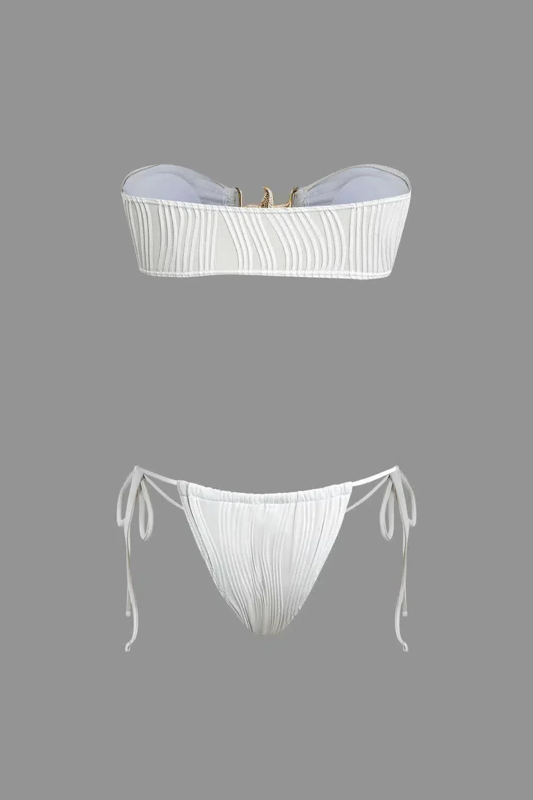 Soriva – Coastal elegance – Starfish bikini set-10174710022471-Ivory Ombre