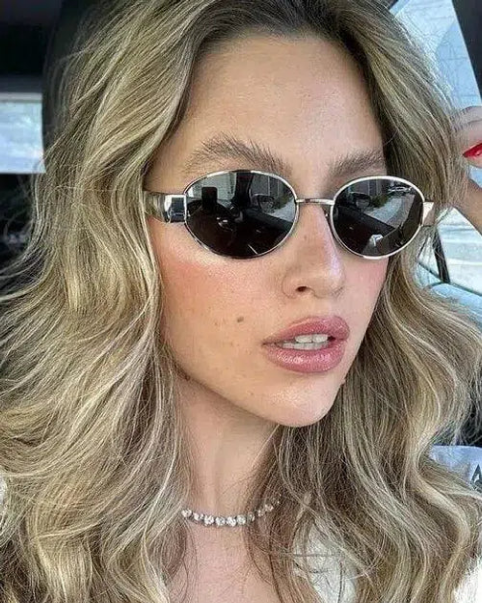 Stella – Vintage-inspired metal frame – Sunglasses-10173345562951-Ivory Ombre