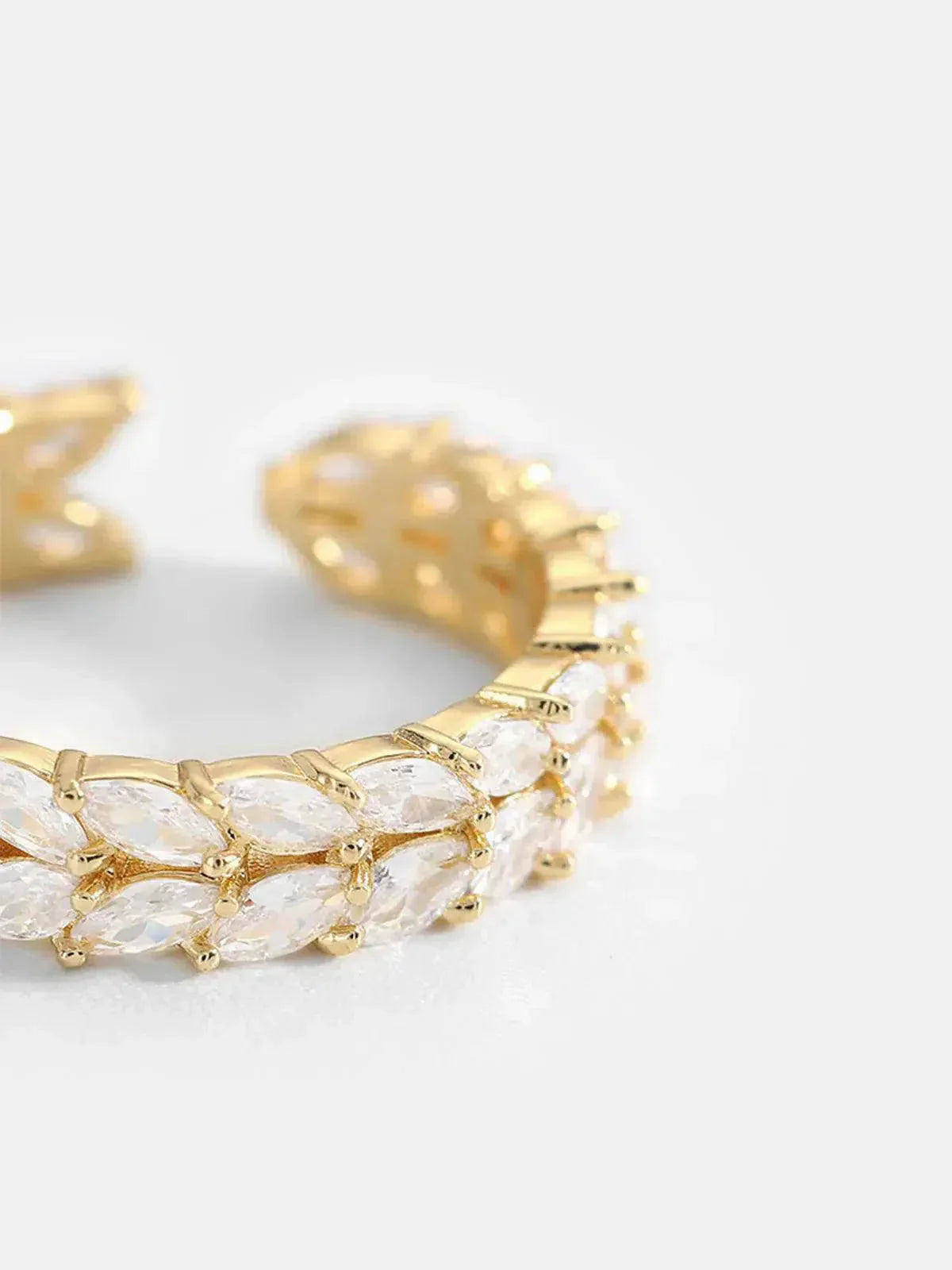 Sylvina – Nature-inspired design – Spring ring-10173353820487-Ivory Ombre