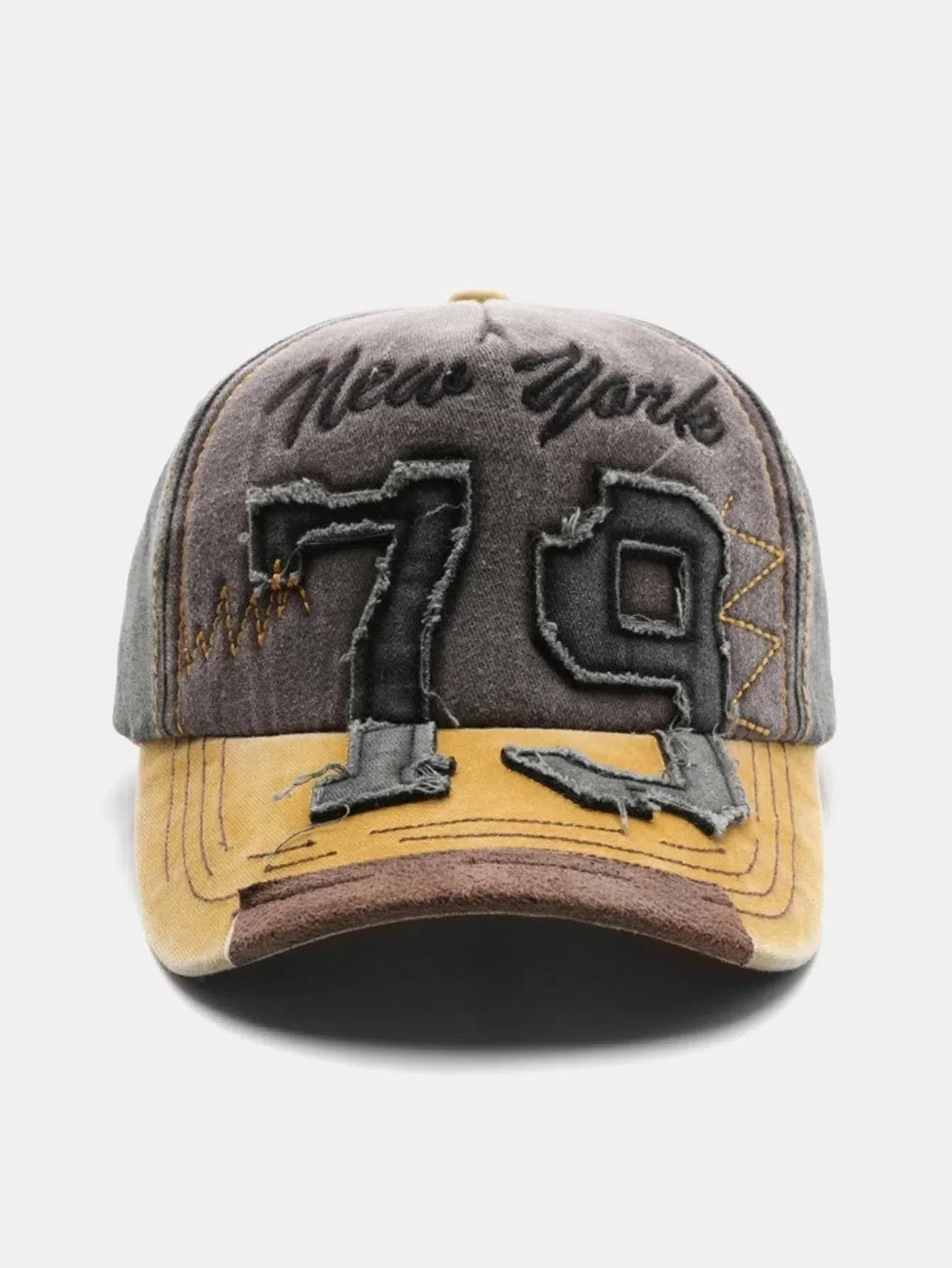 Thessia – NYC 79 – Baseball cap-10174659002695-Ivory Ombre