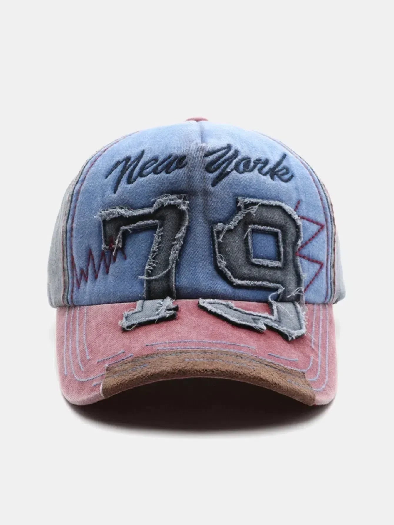 Thessia – NYC 79 – Baseball cap-10174659002695-Ivory Ombre