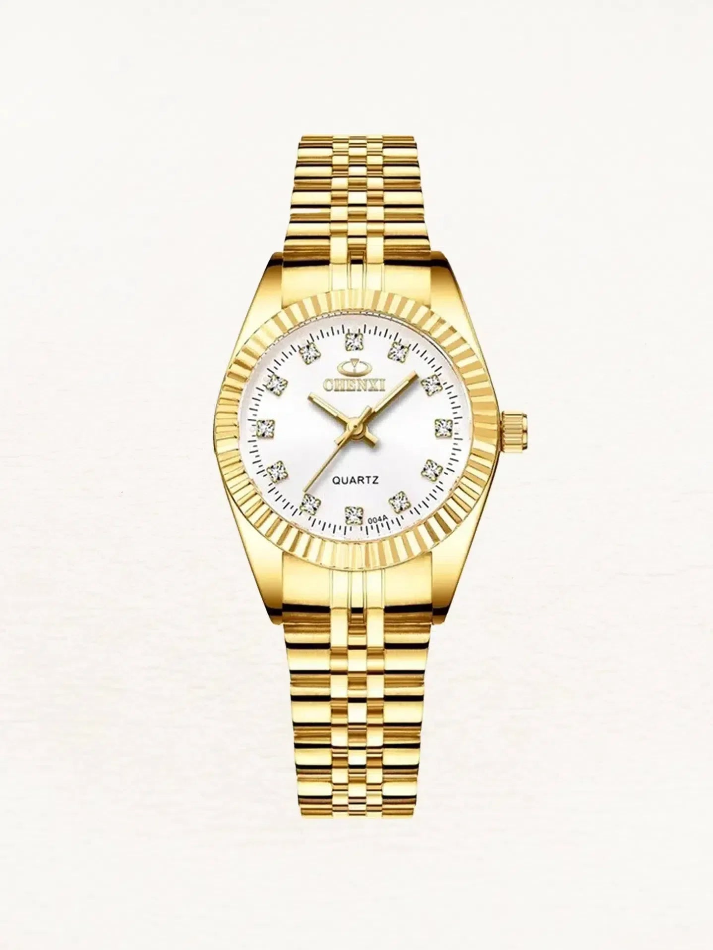 Undina – Delicate design – Golden watch-10173356835143-Ivory Ombre