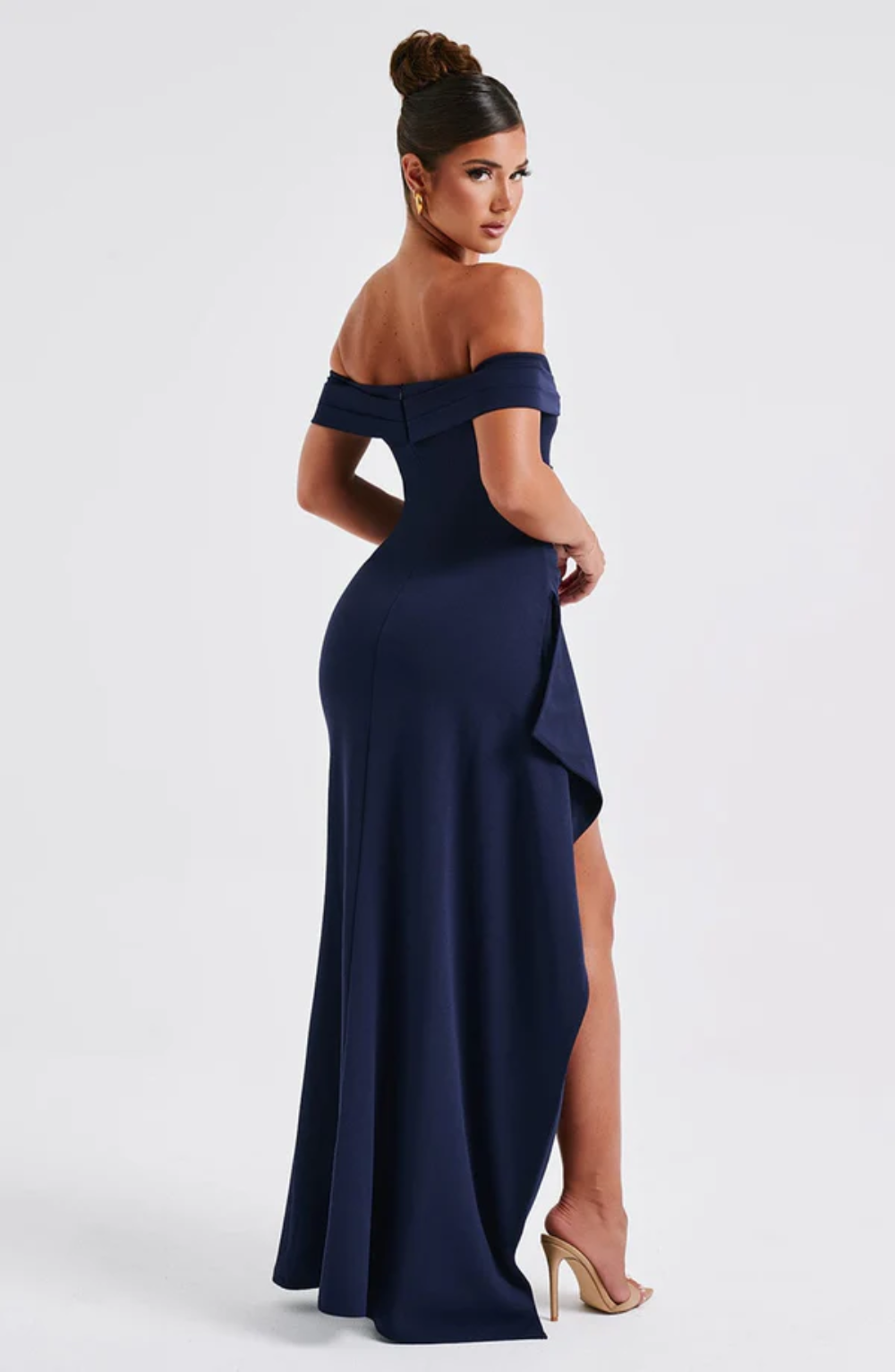 Valentisse – Off-shoulder silhouette – Evening gown-10174845813063-Ivory Ombre
