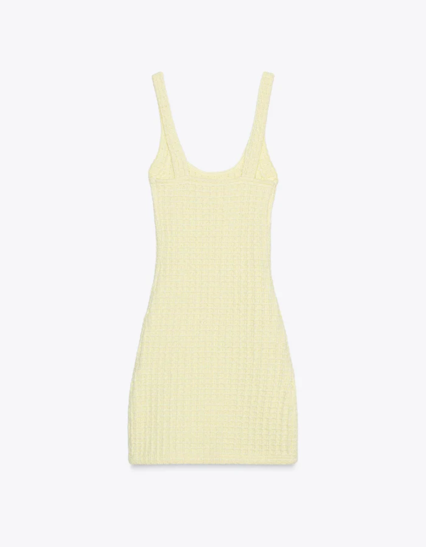 Valnora – Textured charm – Stretch mini dress-10174847353159-Ivory Ombre