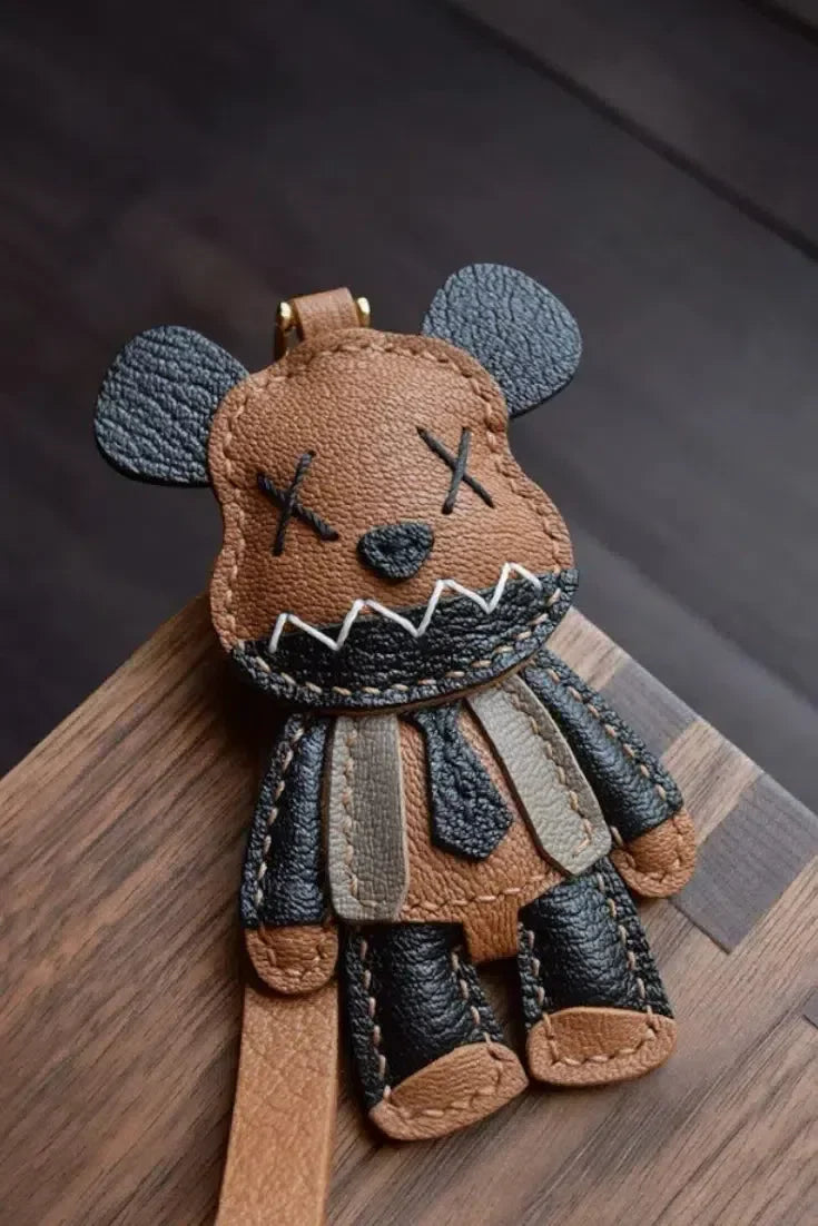 Violent Bear – Bold theme – Bag charm-10174679056711-Ivory Ombre