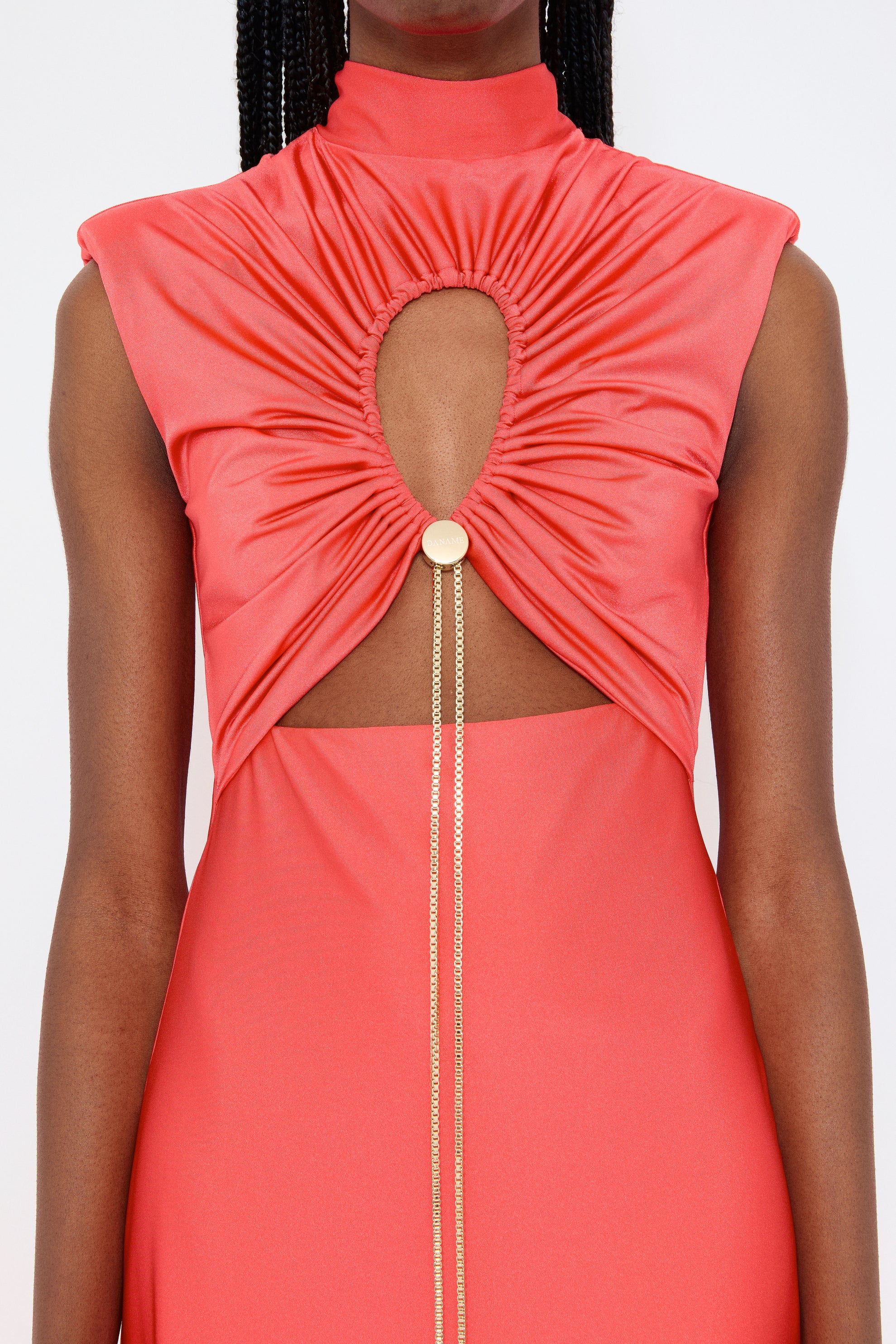 Virellina – Cut-out detail – Maxi dress-10187128176967-Ivory Ombre