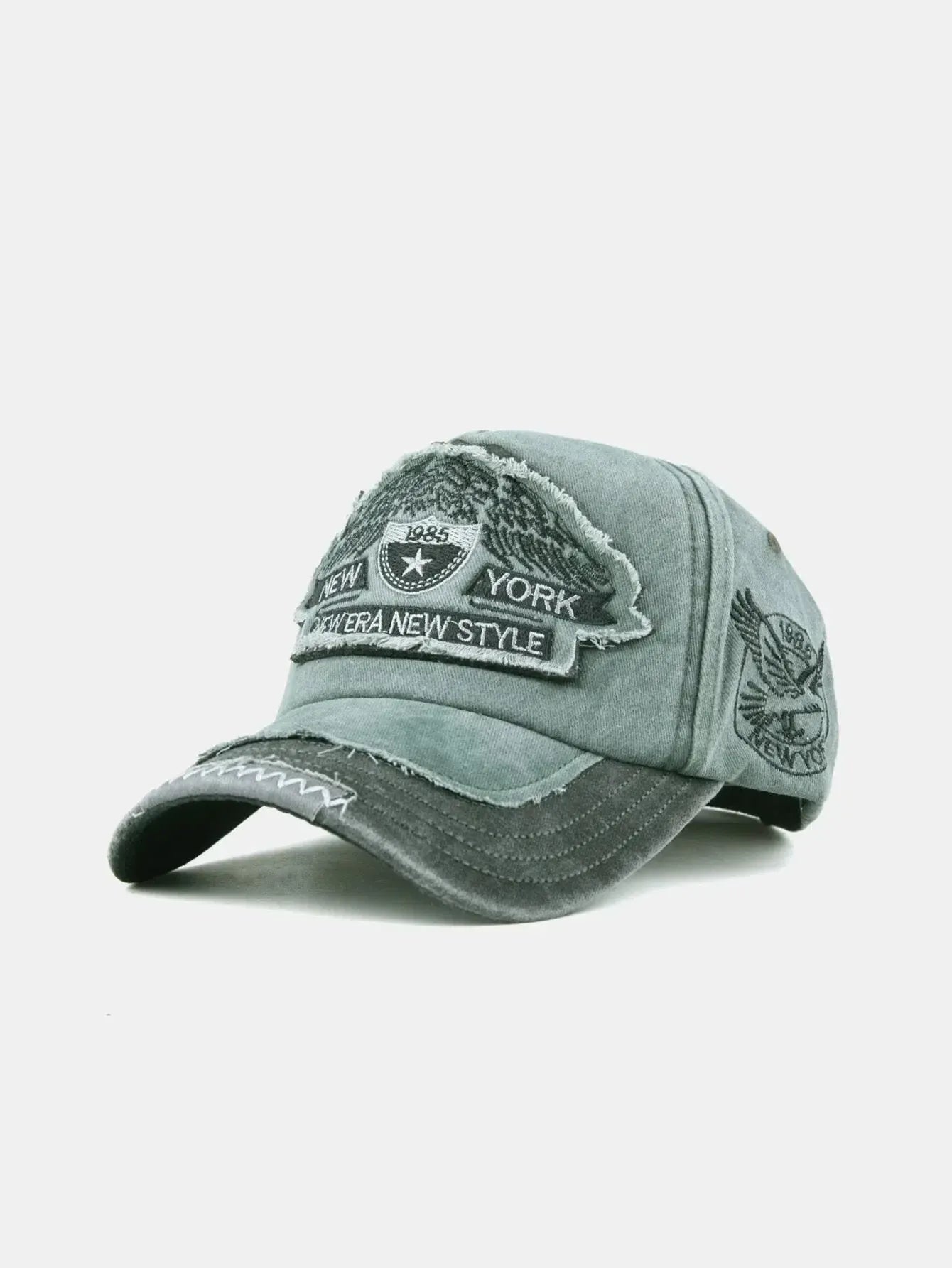 Vistara – Vintage New York – Baseball cap-10174659166535-Ivory Ombre