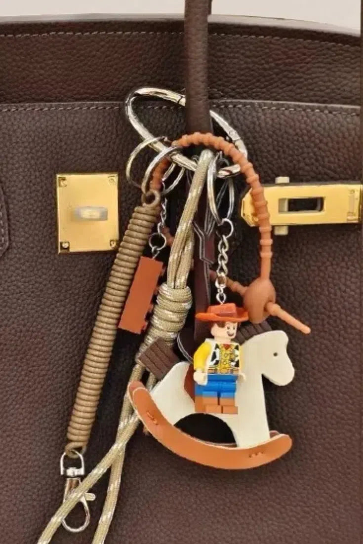 Woody – Nostalgic design – Bag charm-10174676500807-Ivory Ombre