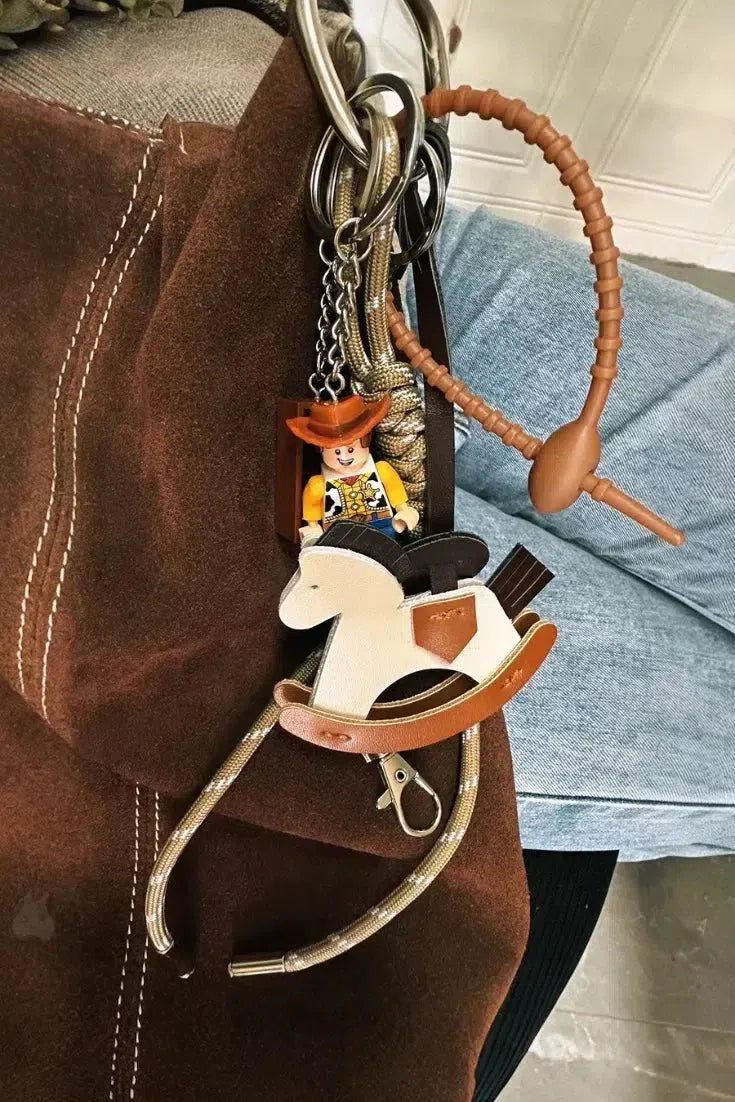 Woody – Nostalgic design – Bag charm-10174676500807-Ivory Ombre