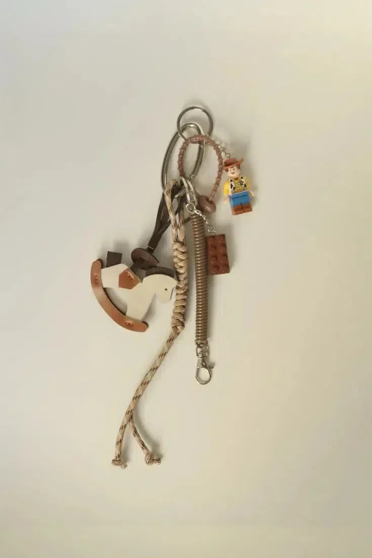 Woody – Nostalgic design – Bag charm-10174676500807-Ivory Ombre