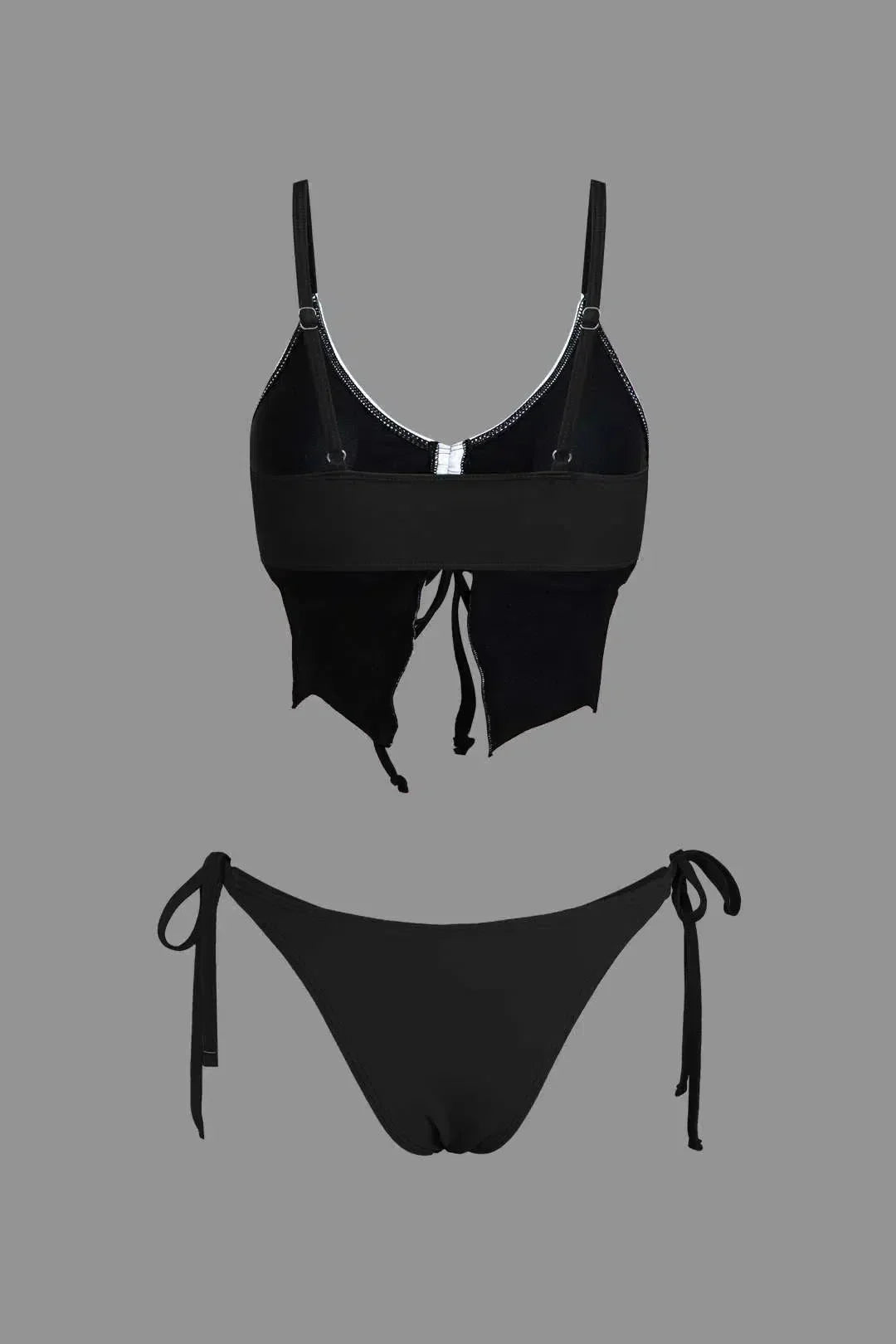 Zirlea – Butterfly pattern – Swimwear set-10174711300423-Ivory Ombre