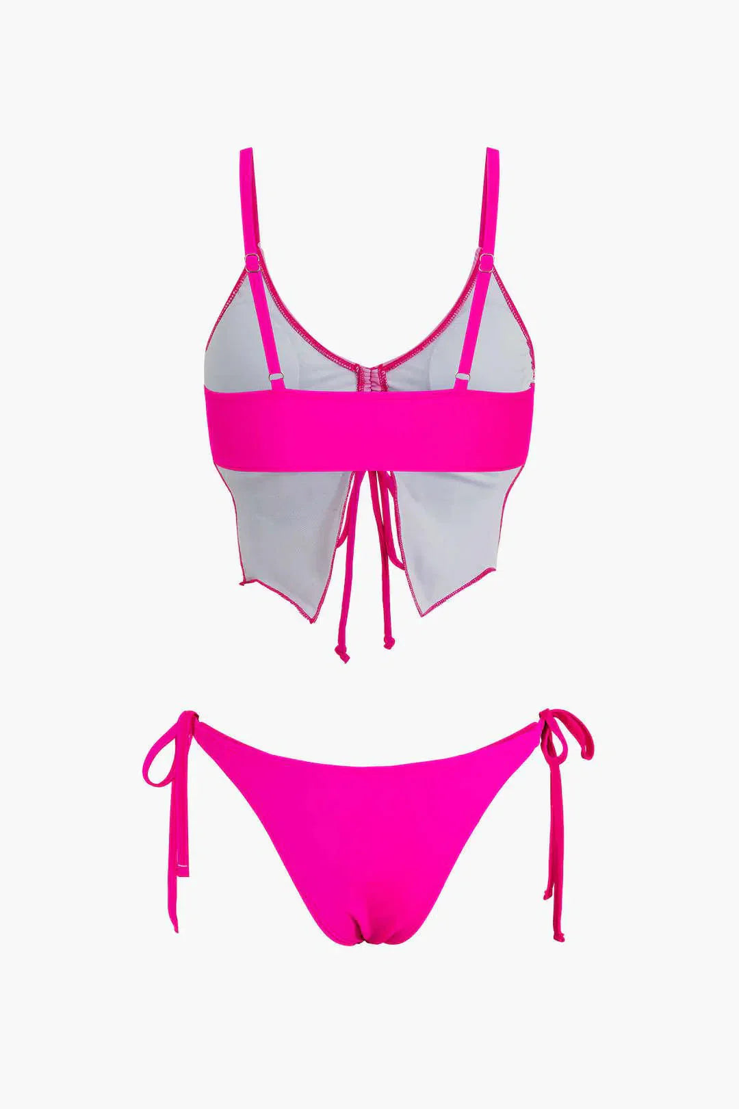 Zirlea – Butterfly pattern – Swimwear set-10174711300423-Ivory Ombre