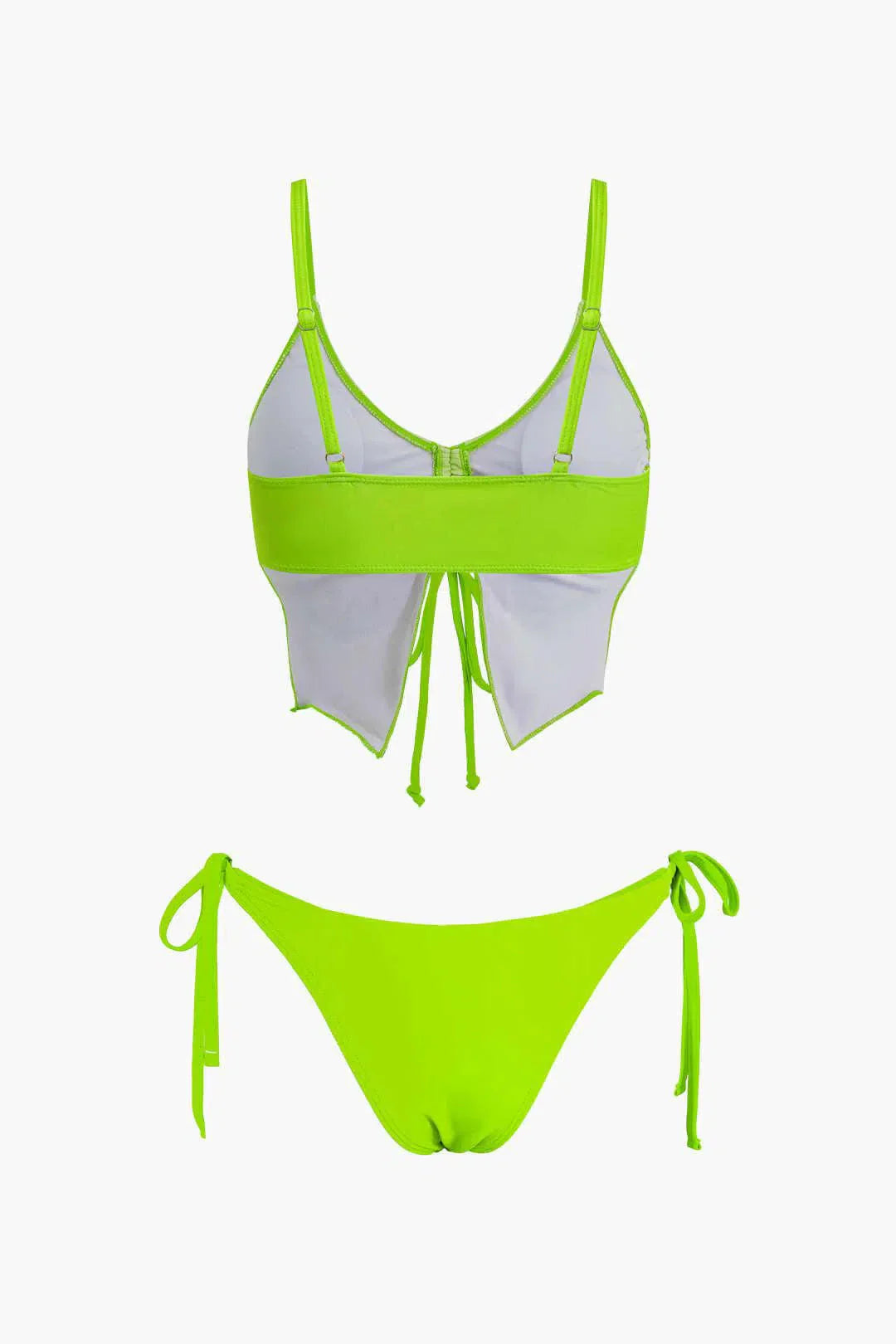 Zirlea – Butterfly pattern – Swimwear set-10174711300423-Ivory Ombre