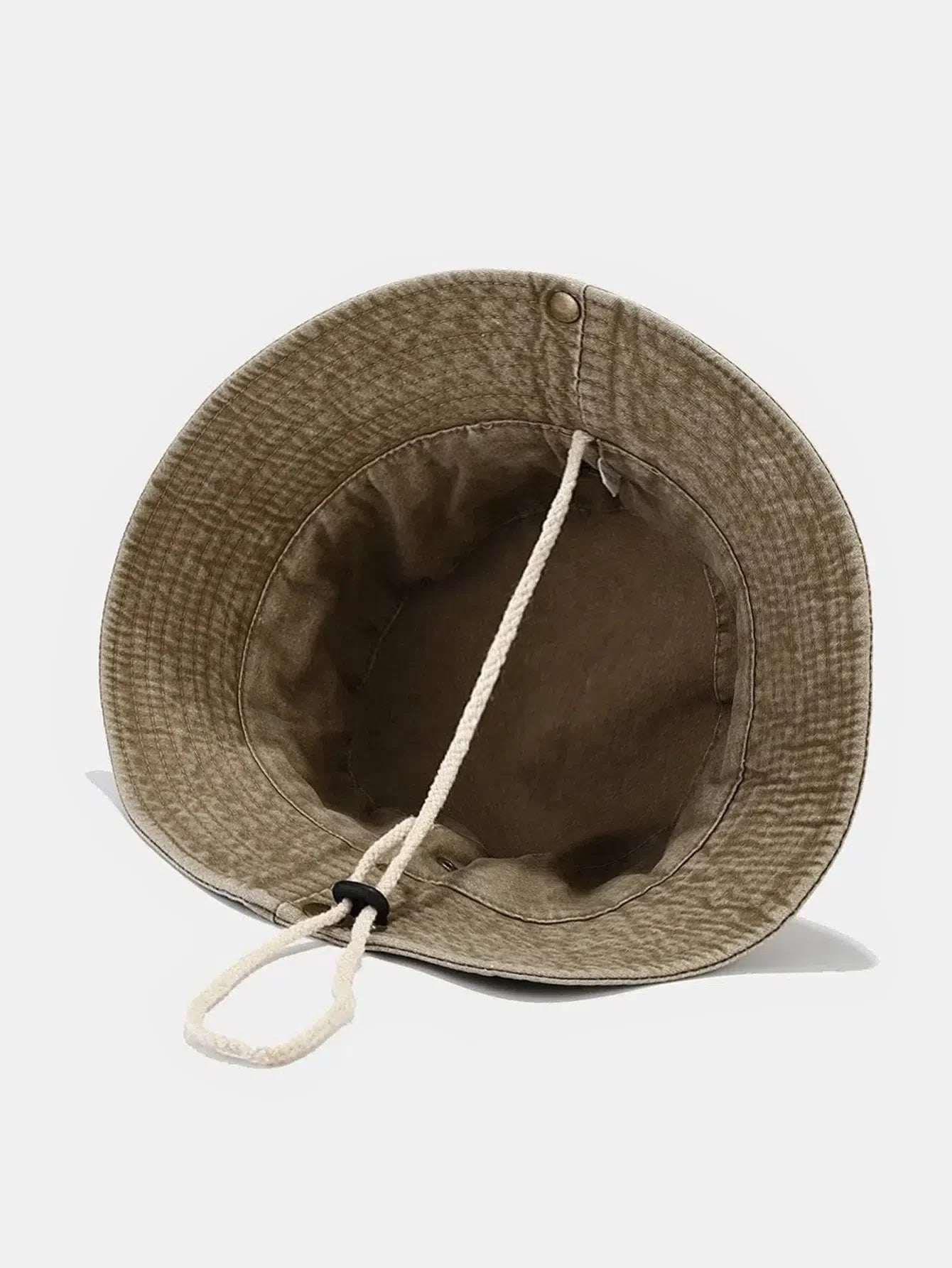 Zyrah – Distressed design – Bucket hat-10174659559751-Ivory Ombre