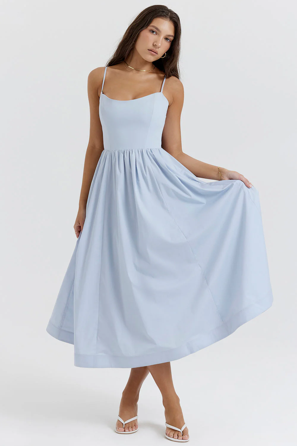 Celavie – Satin finish – Midi dress