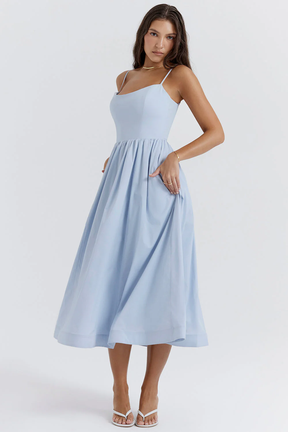 Celavie – Satin finish – Midi dress